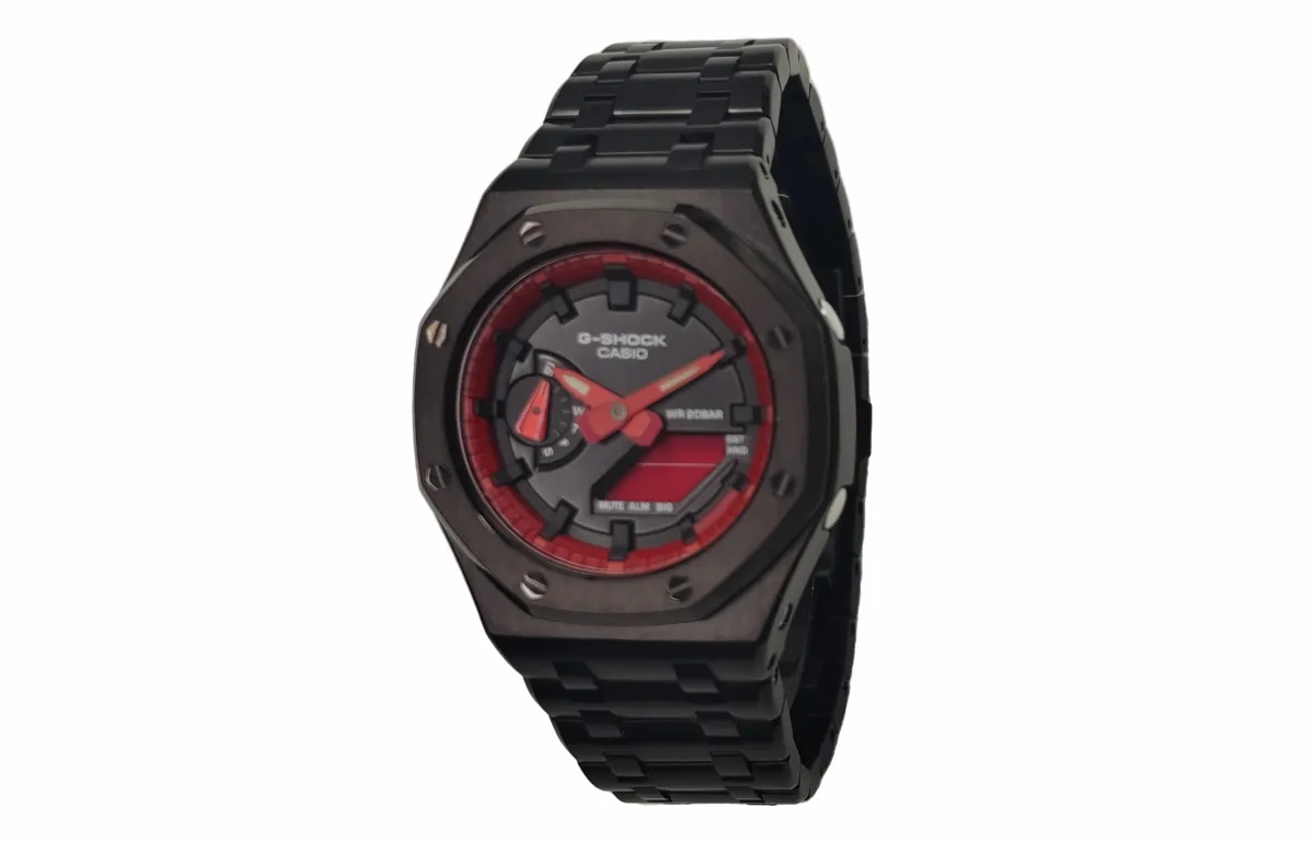 CASIO Custom Collection Quartz Movement Watch Men's Watches Black Dial