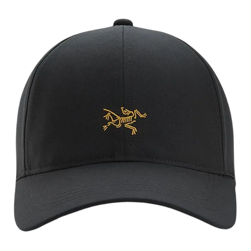 Arc'teryx Polyester Baseball Caps Unisex Black/Willow Vine/Velvet Sand Brown