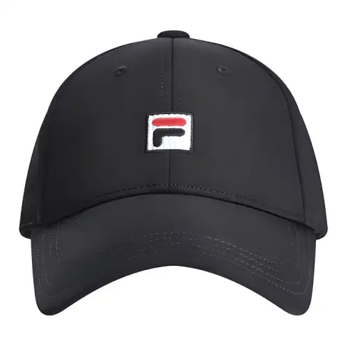 FILA Cotton Baseball Caps Unisex Black