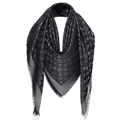 Lv M75123 Monogram Shine Shawl