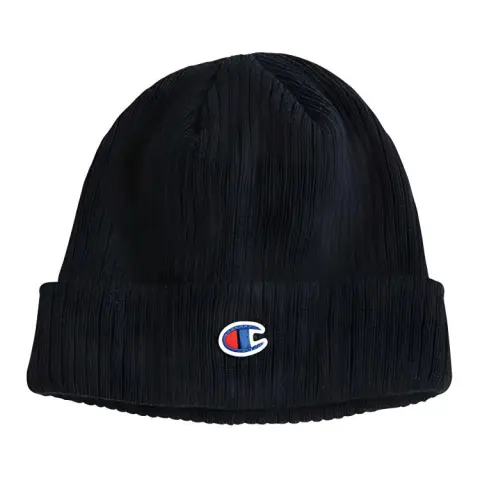 Champion Polyester Beanies Unisex Black