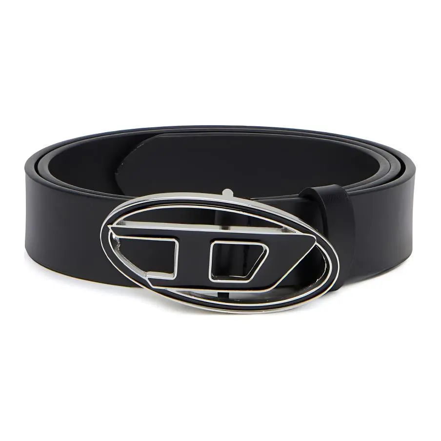 DIESEL B 1Dr 25 Logo Buckled Belt