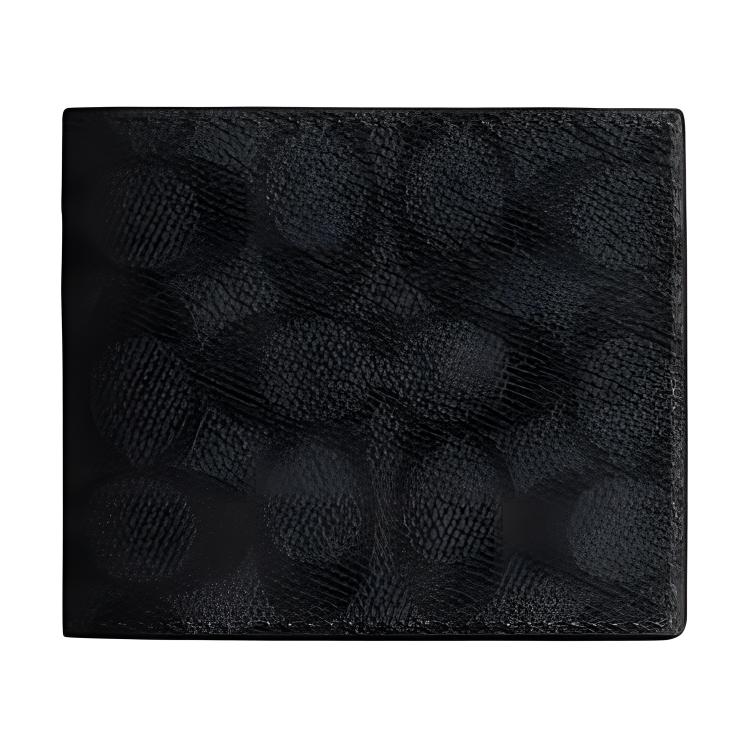 Мужской кошелек COACH Billfold Wallet 10 (черный)