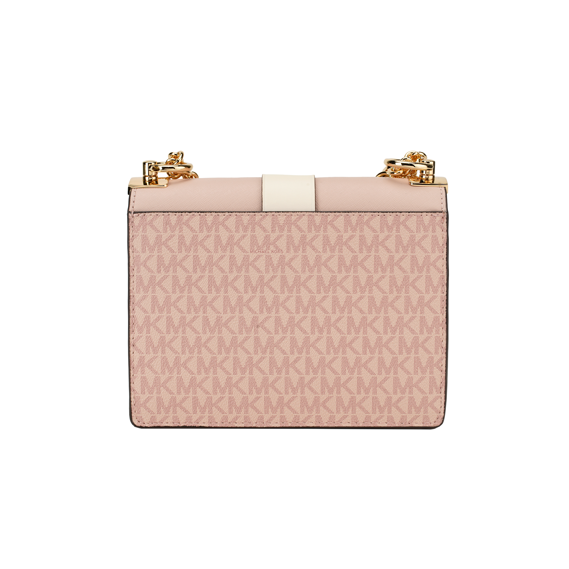Женские сумка MICHAEL KORS MK Greenwich LOGO (розовый) — фото 5