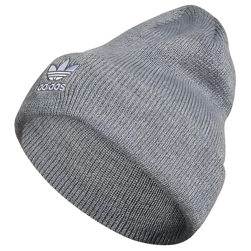 adidas Logo Polyester Beanie Women's Grey