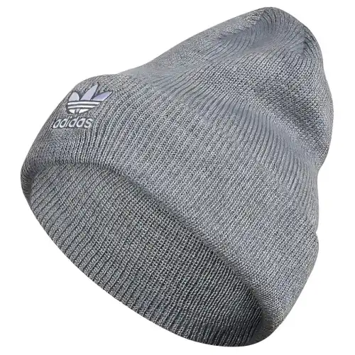 adidas Logo Polyester Beanie Women's Grey