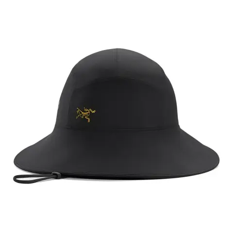 Arc'teryx Polyester Bucket Hats Unisex Black