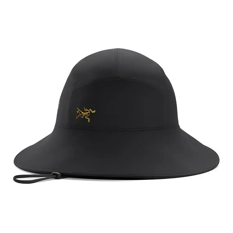 Arc'teryx Polyester Bucket Hats Unisex Black