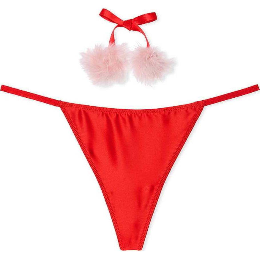Женские трусы Victoria's Secret 24 DREAM ANGELS (красные)