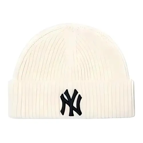 MLB Acrylic Beanies Unisex Beige