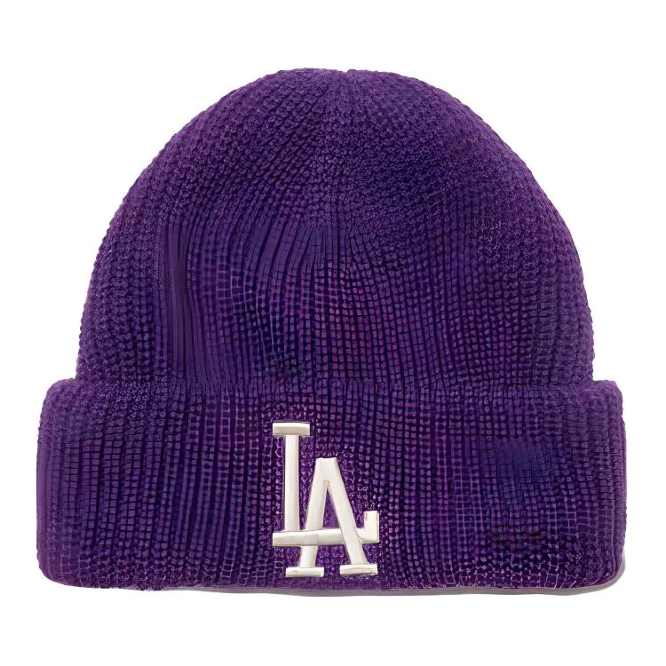 MLB Acrylic Beanies Unisex Purple