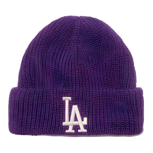 MLB Acrylic Beanies Unisex Purple