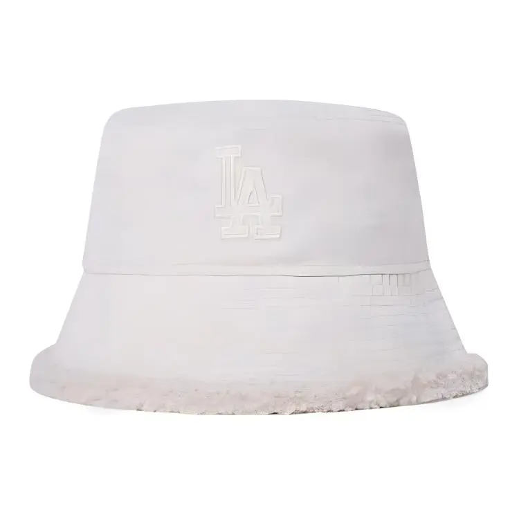 New Era Cotton, Polyester Bucket Hats Unisex White