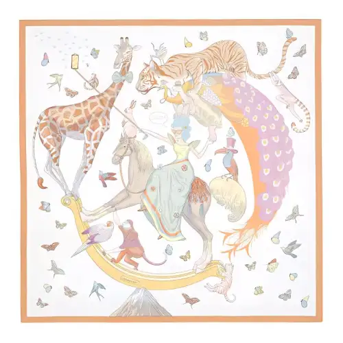 HERMES Dynamic Sharing By Hermes Scarves Women's
