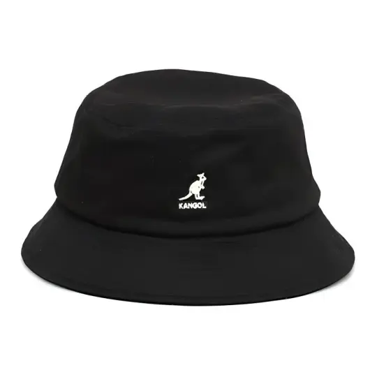 KANGOL Washed Bucket Hat Black