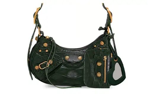 Balenciaga Cagole Embossed Shoulder Bag