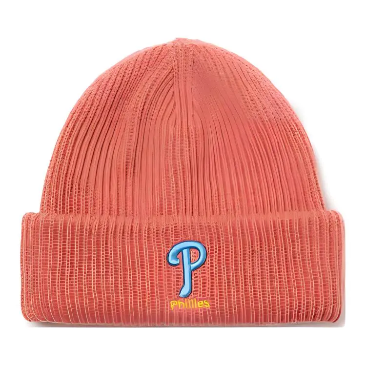 MLB Acrylic Beanies Unisex Orange