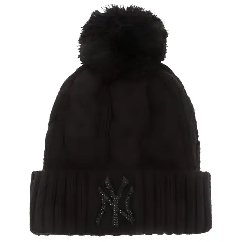 MLB Polyester Beanies Unisex Black