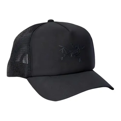 Arc'teryx Polyester Baseball Caps Unisex Black