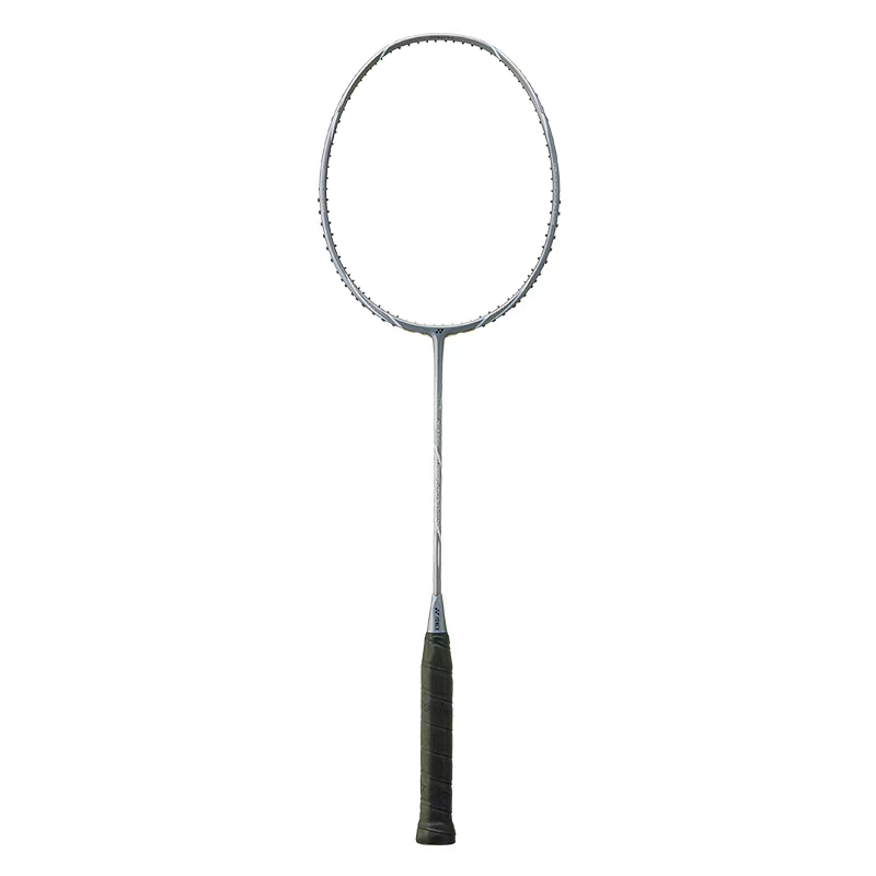 YONEX AXNT Silver Cut Full Carbon Badminton Rackets Offensive Type Heavy Head, Stiff Shaft Upper Class 4U/G5 Silver