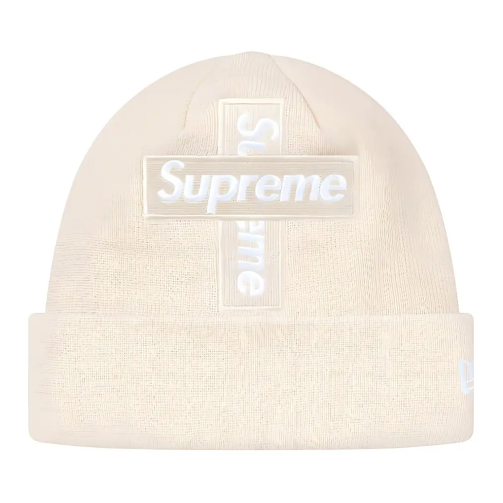 Supreme New Era Cross Box Logo Beanie