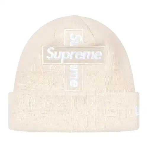 Supreme New Era Cross Box Logo Beanie