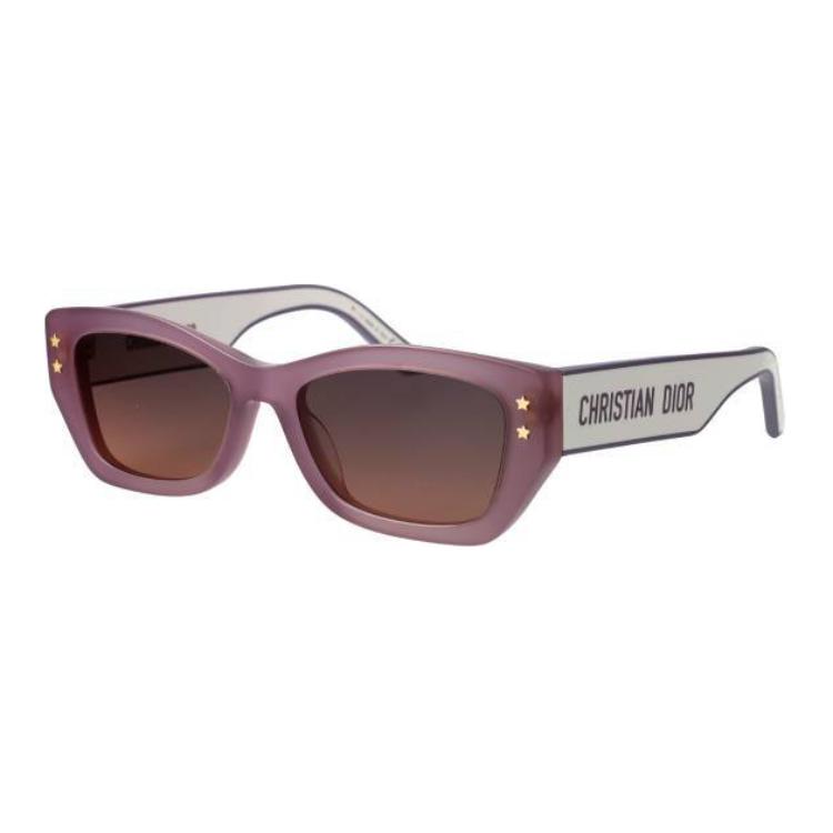 Женские очки Dior Sunglasses (бордовые)
