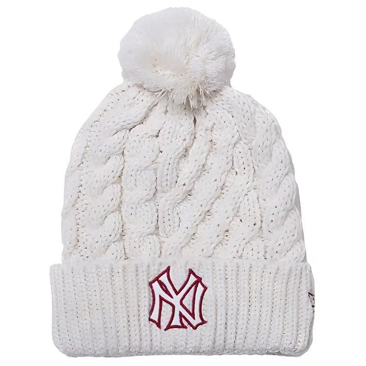 New Era Acrylic Beanies Unisex White
