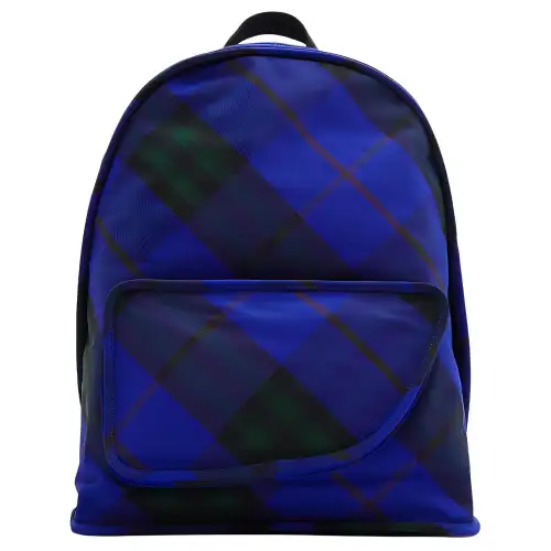 Burberry Shield Nylon Backpack Men's Knight Blue