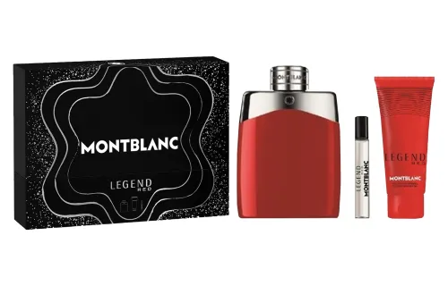 MONTBLANC Montblanc 2024 Limited Legend Red Gift Box Men's Perfume Set EDP Cardamom Cedar