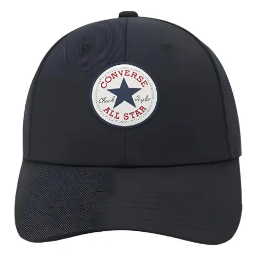 Converse Cotton Baseball Caps Unisex Black