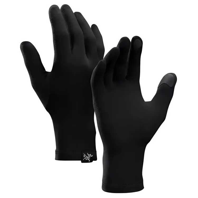 Arc'teryx Wool Gloves Unisex Black