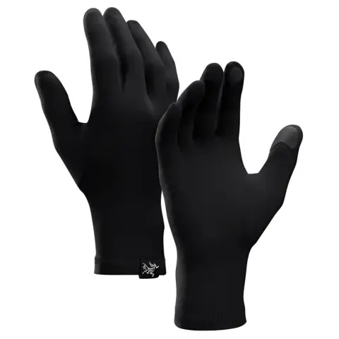 Arc'teryx Wool Gloves Unisex Black