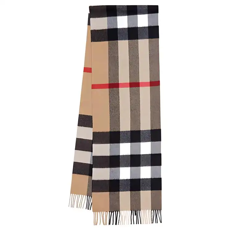 Burberry Check Cashmere Scarf