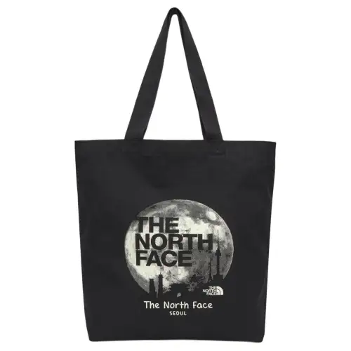 THE NORTH FACE 18L Tote Bag, Shopping Bag, Shoulder Bag, Handbag, Outdoor Bag Cotton Black Unisex