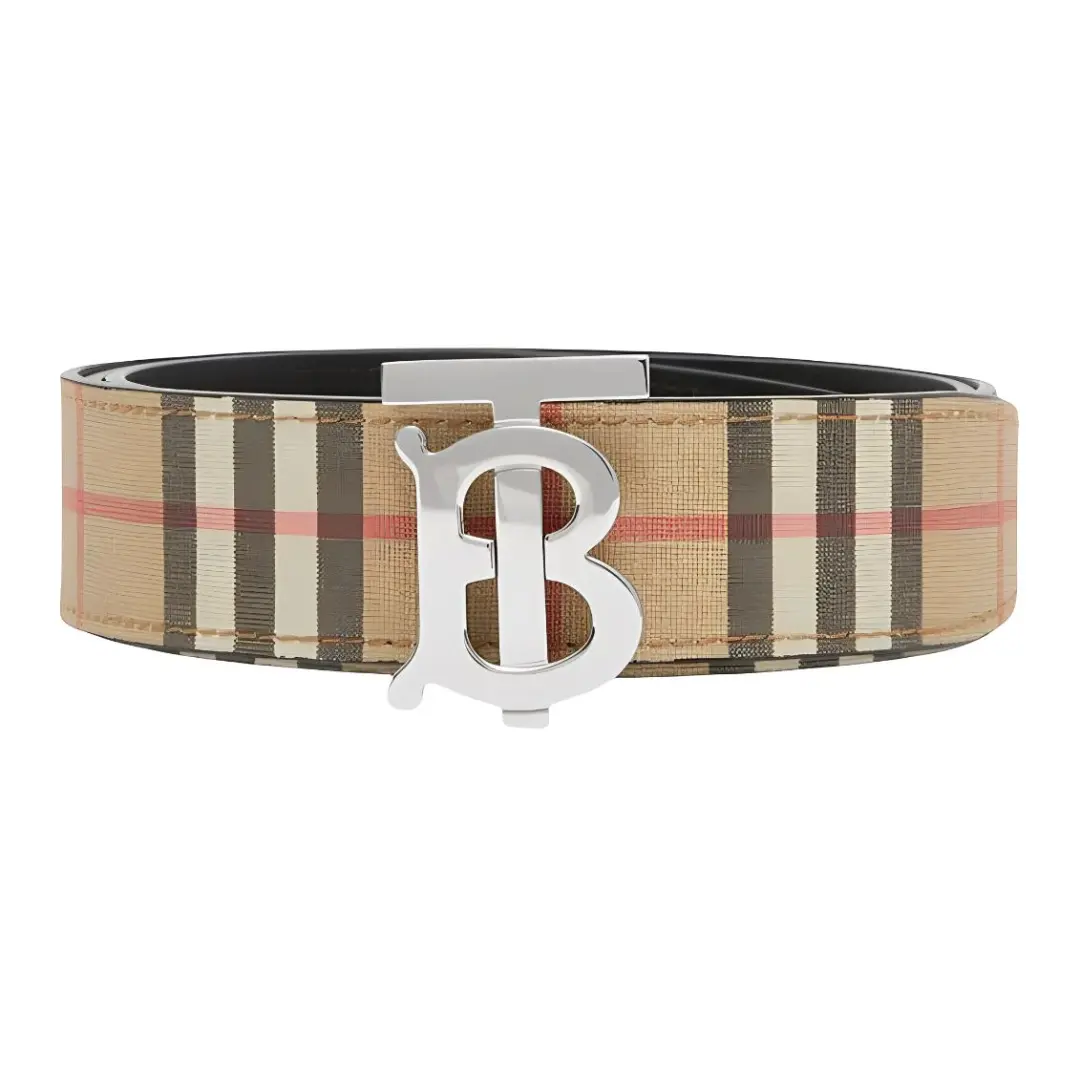 Burberry Leather Belts Men's