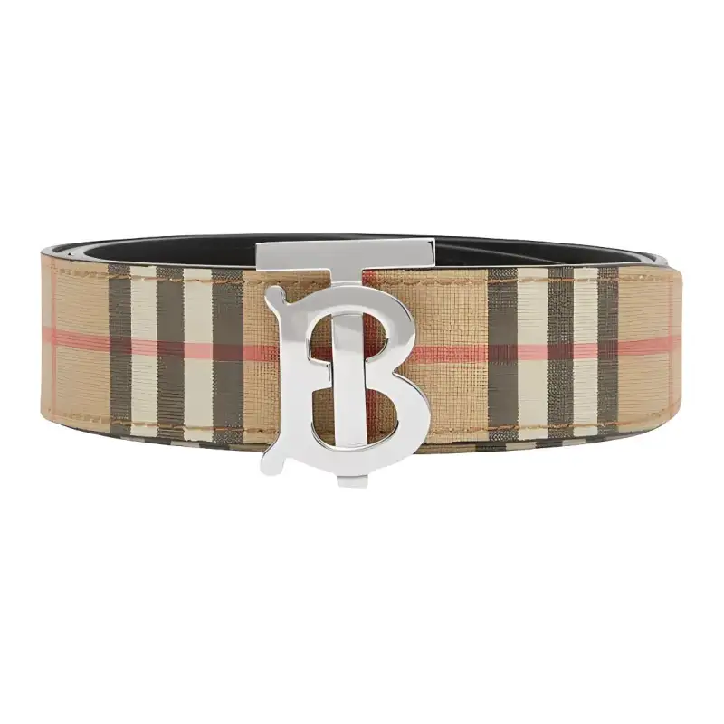 Burberry Leather Belts Men's