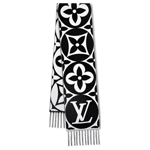 LOUIS VUITTON M94853 Lv Medallion Scarf