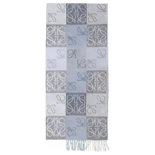 LOEWE Anagram jacquard Wool blend Scarf