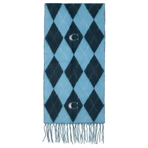 COACH Knit Scarves Women's Blue