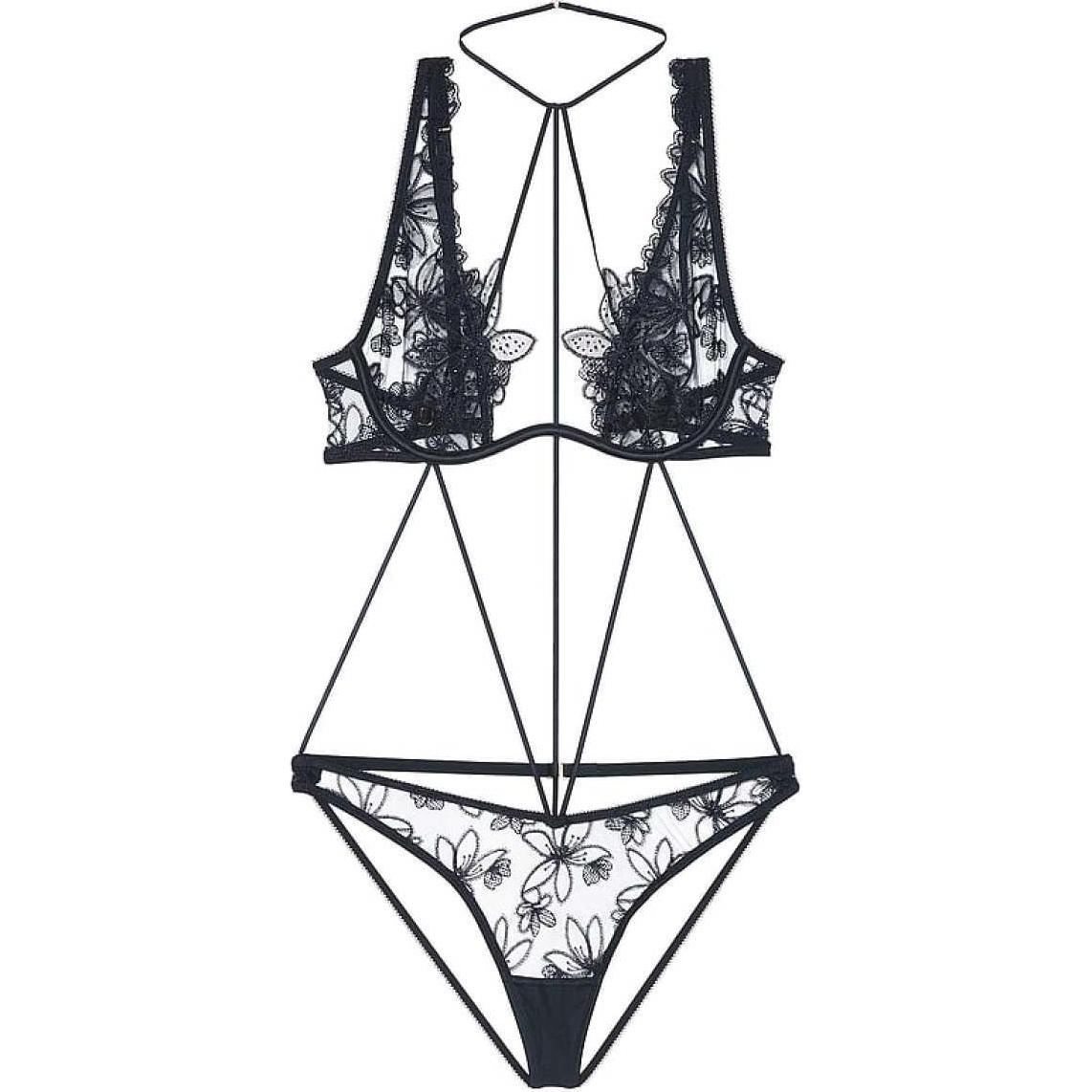 Женское боди Victoria's Secret 24 VERY SEXY (темно-синее)