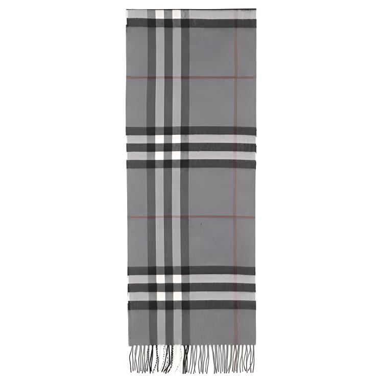 Шарф Burberry Check (серый)