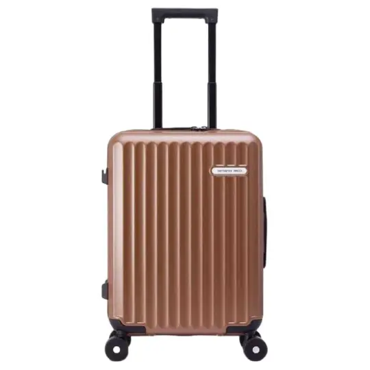 SAMSONITE MAHIYA PC Suitcase Luggage 20 Inch Unisex Brown