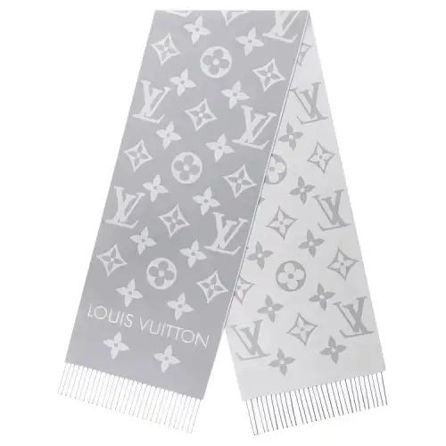 LOUIS VUITTON ESSENTIAL Wool Knit Scarves Women's