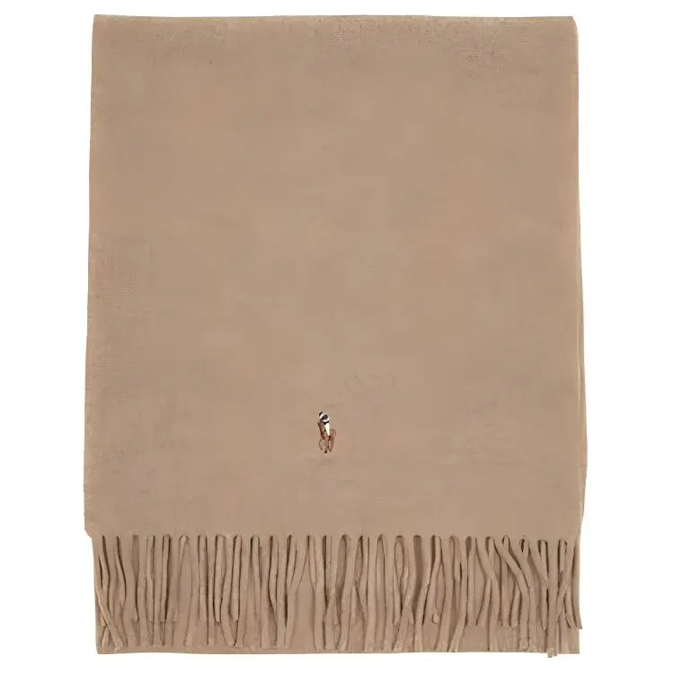 Polo Ralph Lauren Knit Scarves Unisex Brown