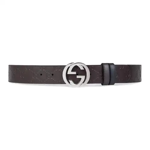 Gucci Reversible Signature Buckle Belt