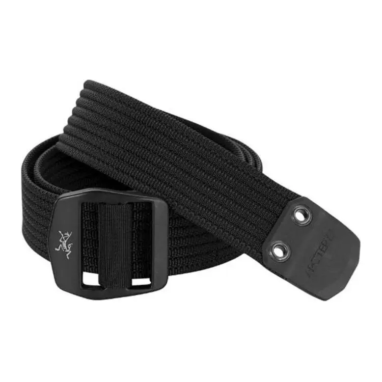 Arc'teryx Nylon Sports Belts Unisex Black 3.75cm