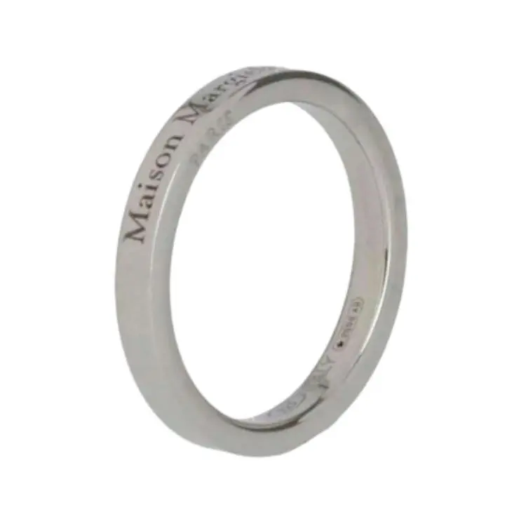Maison Margiela Logo Engraved Ring