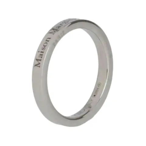 Maison Margiela Logo Engraved Ring