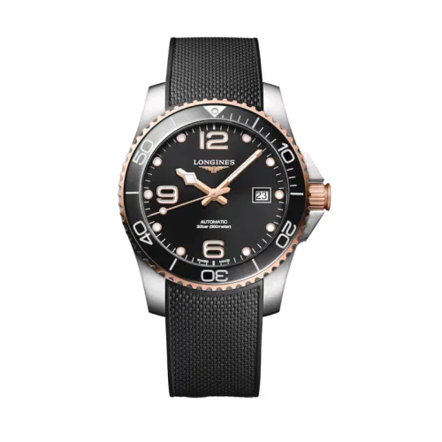 LONGINES Comcast Diving Collection Automatic Mechanical Movement 300m Waterproof Men's Watch 43mm Black Dial